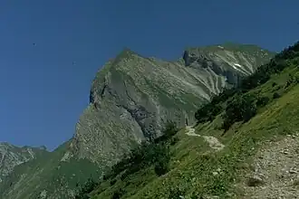 Voie sud du Himmelhorn, du Rädlergrat et du sommet du Schneck