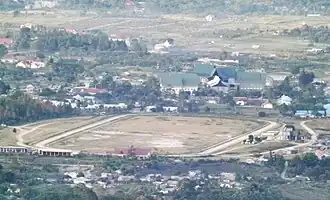 Hippodrome de Takengon, où se tiennent des courses de Gayos.