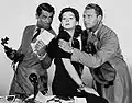 Cary Grant, Rosalind Russell et Ralph Bellamy.