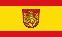 Drapeau de Forst (Lausitz)