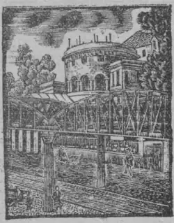 Rotonde de La Villette, bois (1930)