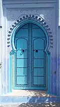 Style de portes de la Medina