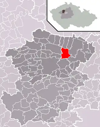 Localisation de Hobšovice