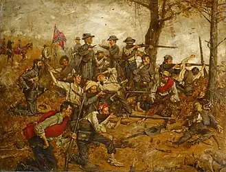 Holding the Line at All Hazards, 1882, Birmingham Museum of Art