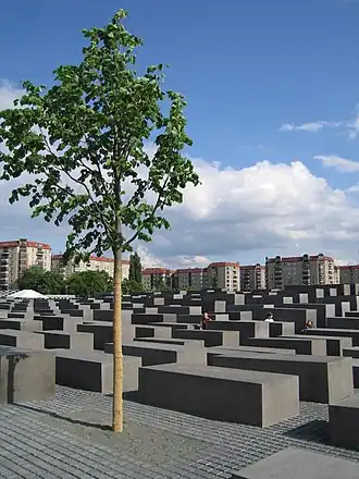 Mémorial aux Juifs assassinés d'Europe à Berlin.