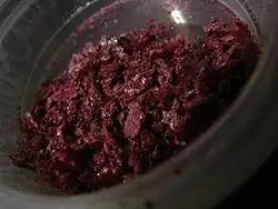 Acide tartrique brut issu du raisin