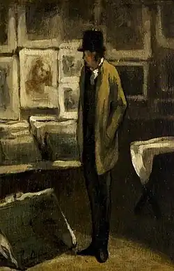 Le Collectionneur d'estampe, 1860–1863Collection Burrell, Glasgow.