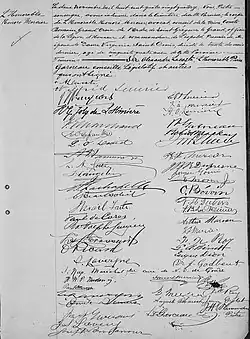 Acte de sépulture d'Honoré Mercier. 2 novembre 1894. Paroisse Notre-Dame de la ville de Montréal.