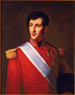 Honoré Gabriel Grimaldi dit « Honoré V de Monaco » (1778-1841), prince de Monaco.