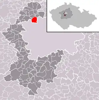 Localisation de Horoměřice