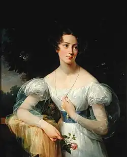 Hortense Ballu, Mme&nbsp;Alphonse Jacob-Desmalter, 1831, (Paris, musée du Louvre).