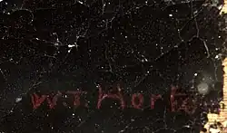 signature de William Thomas Horton