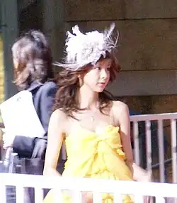 Description de l'image Hoshino Aki, Japanese gravure idol.jpg.