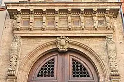 Hôtel Cassan, détail du portail.