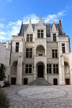 L'hotel Goüin de Tours, XVe&nbsp;siècle, typique de la Renaissance de la Loire.