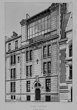 No&nbsp;61 : hôtel d'artiste.