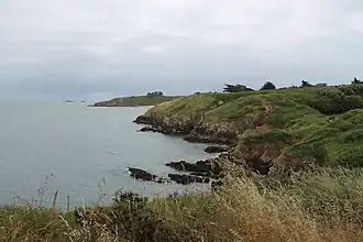 Vue de la côte Nord-Ouest.