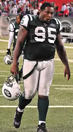 Description de l'image Howard Green preseason Jets-v-Eagles, Sep 2009 - 67.jpg.