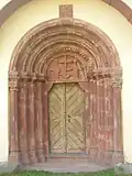 Portail roman de l'église