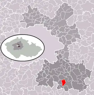 Localisation de Hrusice