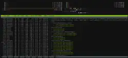 Description de l'image Htop 3.0.1 screenshot.png.
