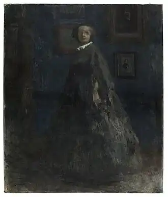 Georges-Victor Hugo, Portrait de Madame Victor Hugo, Paris, maison de Victor Hugo.