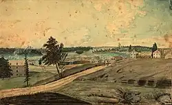 Hull, (Lower Canada), on the Ottawa River; at the Chaudiere Falls, 1830 by Thomas Burrowes