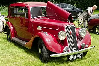 Vogue pillarless (sans pilier central) de 1937