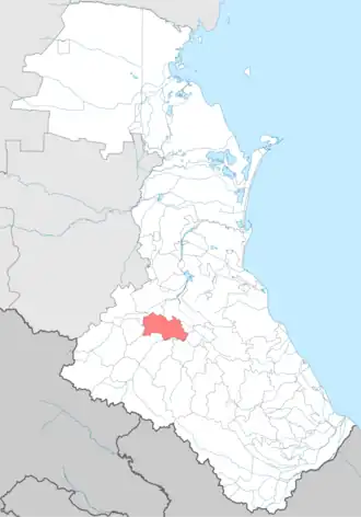 Localisation de Raïon de Khounzakh