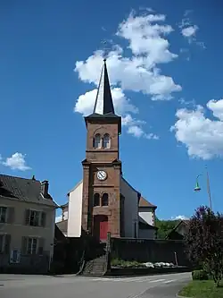 L'église Saint-Étienne-et-Saint-Gengoult.