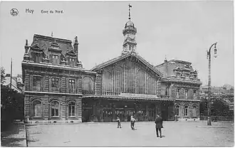 Ancienne gare de Huy.