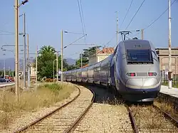 TGV à quai.