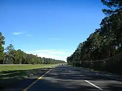 L'I-10 près de Lake City