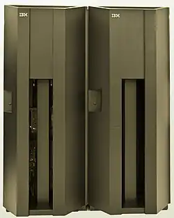 Arrière d'un IBM System z9
