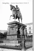 Statue équestre de Frédéric-Guillaume III à Königsberg