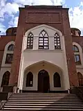 vue du devant de la synagogue