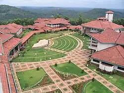 IIM Calicut[Indian Institute of Management]Une vue aérienne