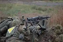 Entraînement à l'artillerie