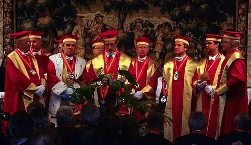 Le Grand Conseil lors d'un Chapitre