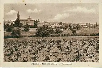 Vue générale, dans les années 1930.