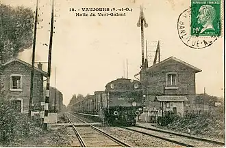 Train de la Compagnie du Nord au Vert-Galant.