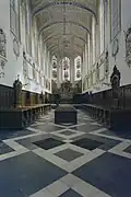 Intérieur de la chapelle en 1986