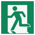 E001 – Sortie de secours (gauche)