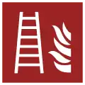 F003 – Échelle d'incendie