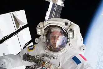 L'astronaute Thomas Pesquet, le 13 janvier 2017.