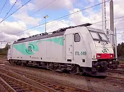 Locomotive Traxx en livrée ITL…