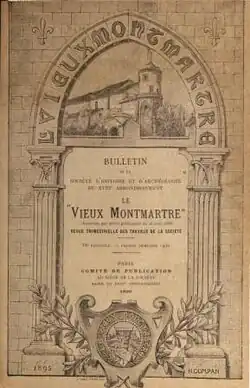Couverture du Bulletin de 1895.