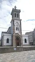L'église Saint-Étienne (de San Esteban), Tapia de Casariego.