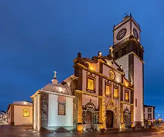 L'Église de São Sebastião. Juillet 2020.