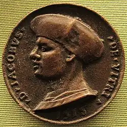 Médaille de 1528 représentant Jacques de Vitry